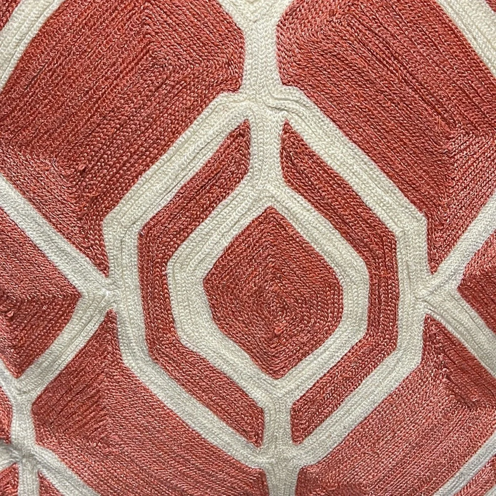 Pottery Barn Chain Stitch Throw Pillow Cover